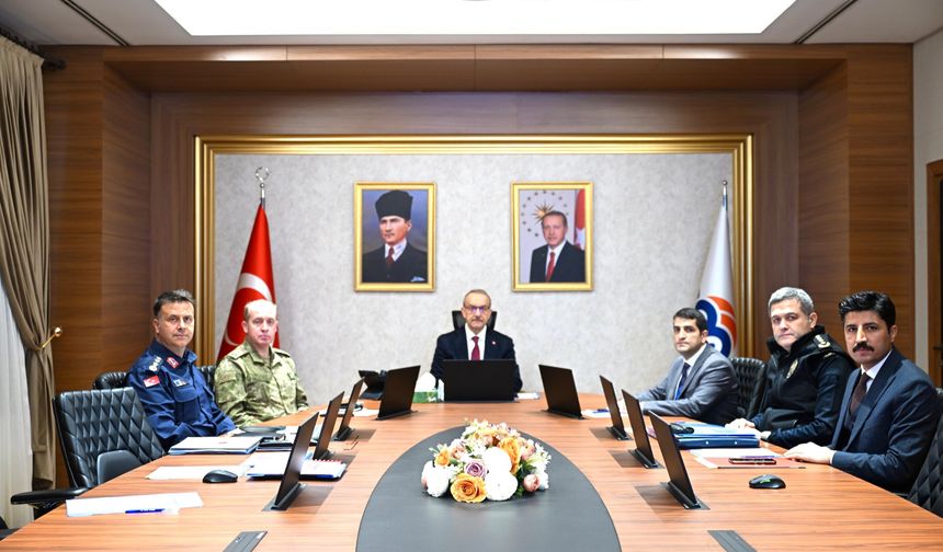 Malatya'da İl Güvenlik Ve Asayiş Değerlendirmesi: 5 Bin 465 Kişiye Cezai İşlem