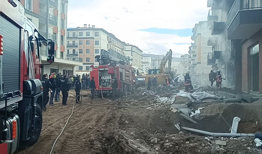 TOKİ Şantiyesinde Yangın Paniğe Neden Oldu