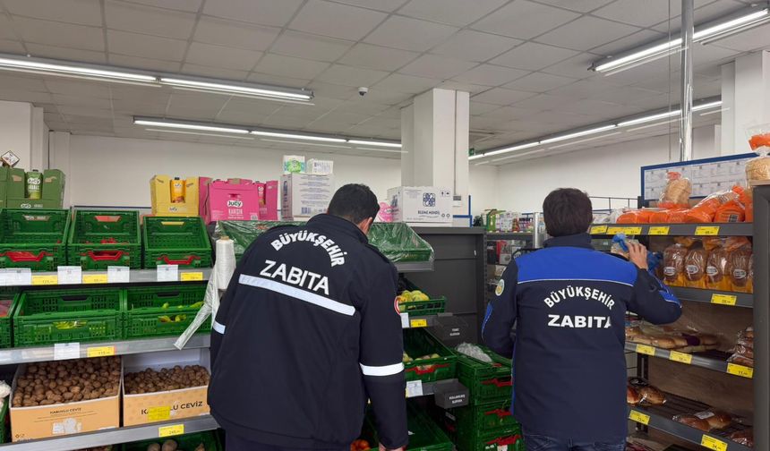 Zabıta Ekipleri 2025 Yılında 9 Bin 592 İşyerinde Denetim Gerçekleştirdi