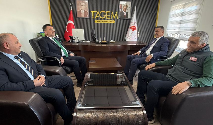 Ağbaba'dan Kayısı Araştırma Enstitüsü ve TARSİM'e Ziyaret