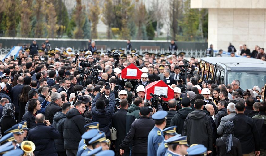 Ankara'da Hüzünlü Veda: Katar'da Şehit Olan İki İsim Son Yolculuğuna Uğurlandı
