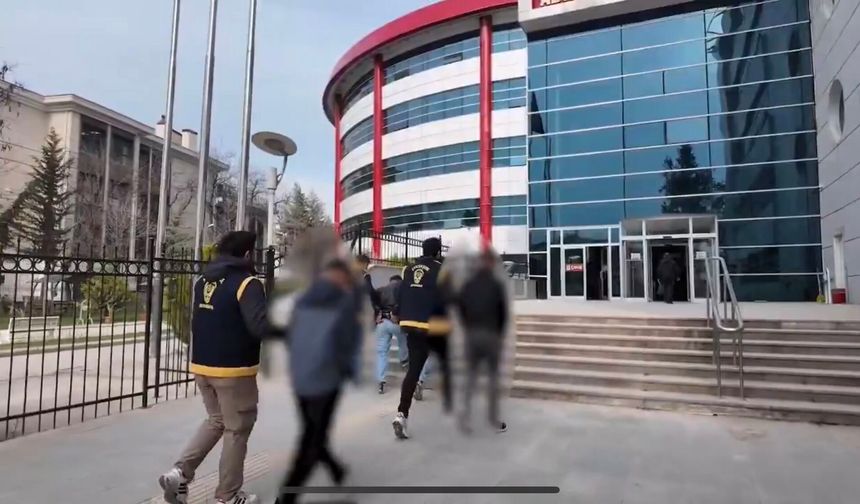 Bakır Hırsızlarına Polis Darbesi: 4 Şüpheli Tutuklandı