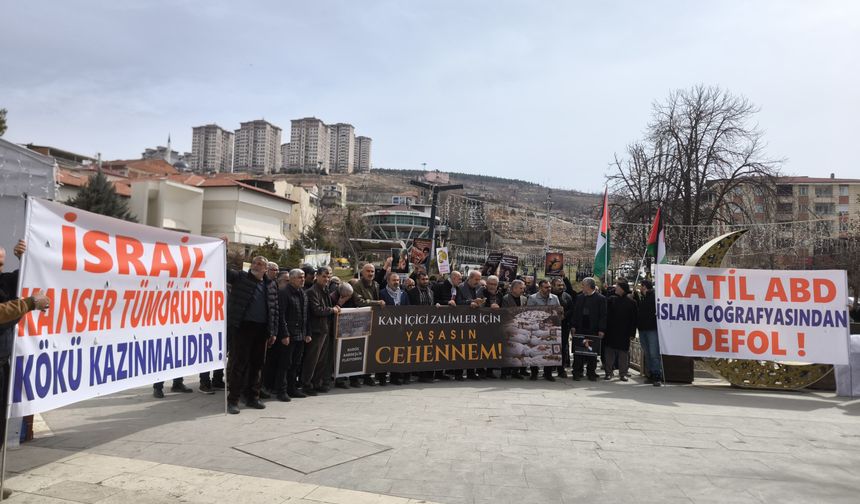 Malatya'da İran'a Yönelik Saldırılara Tepki