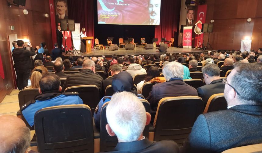 Malatya'da İstiklal Marşı'nın Kabulü Ve Mehmet Akif Ersoy Anıldı