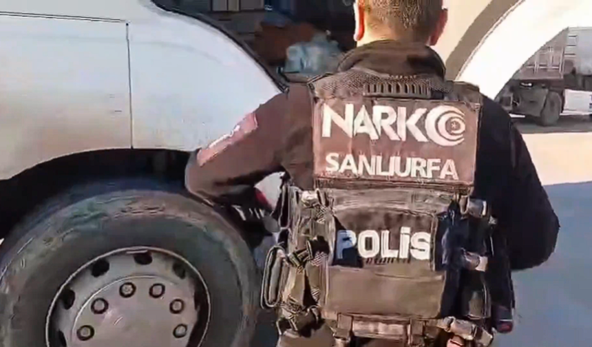 Şanlıurfa'da Narkotik Operasyonu: 1 Şüpheli Gözaltına Alındı