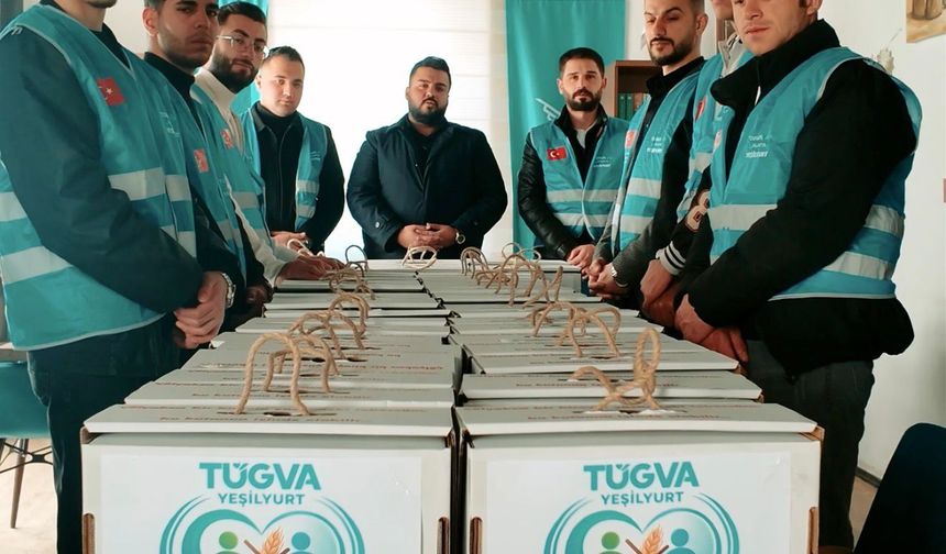 TÜGVA Yeşilyurt'tan Çölyak Hastalarına 250 Yardım Kolisi