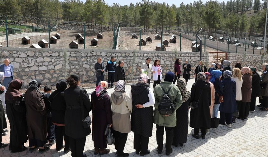 Battalgazi'de 24 Aylık Yatırımlar Kadın Kollarına Sahada Tanıtıldı