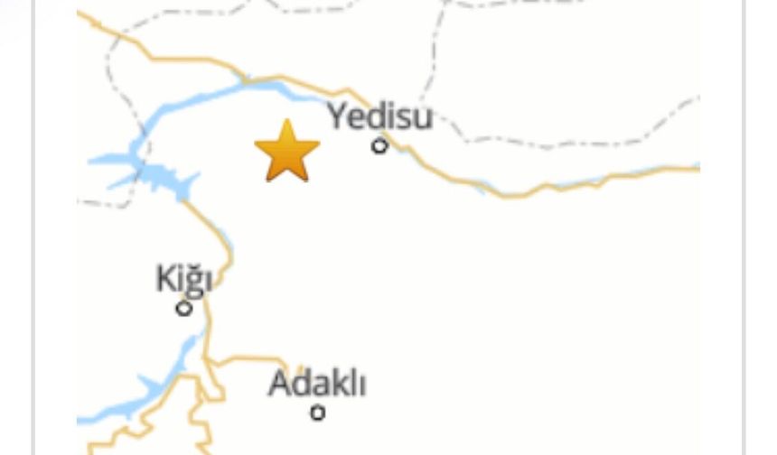 Bingöl'de 4.4 büyüklüğünde deprem