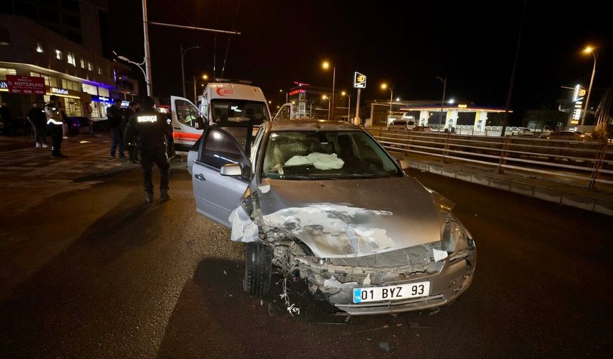 Çevreyolunda İki Araç Çarpıştı; 2 yaralı