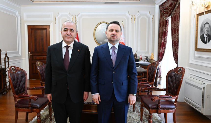 Elazığ Valisi Hatipoğlu'ndan Adalet Bakanı Gürlek'e Ziyaret