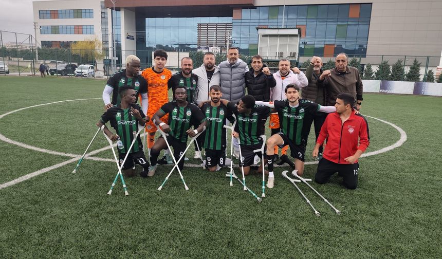 Malatya Büyükşehir Ampute Konya Deplasmanında Farklı Kazandı