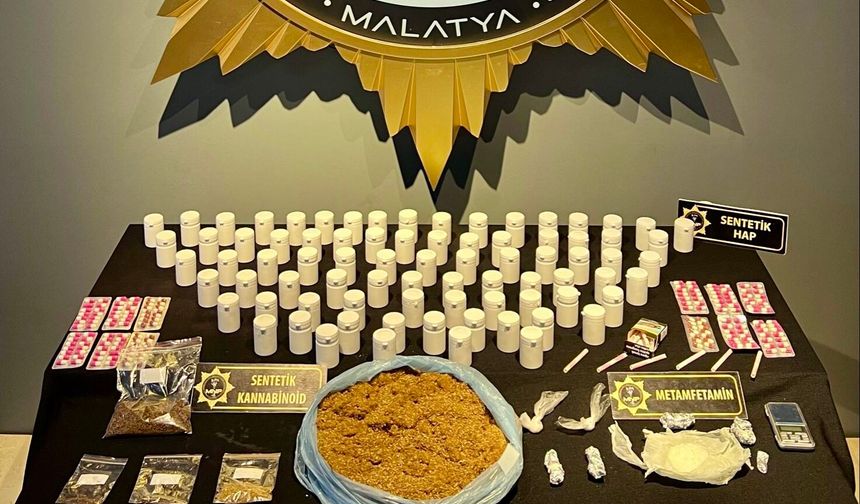 Malatya'da Narkotik Operasyonu: Uyuşturucu Madde Ve Hassas Terazi Ele Geçirildi