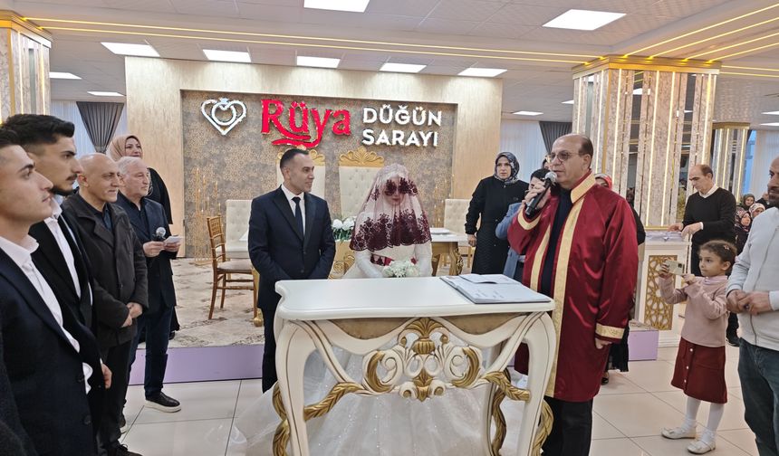 Malatya'da Sağlık Camiasını Buluşturan Nikâh