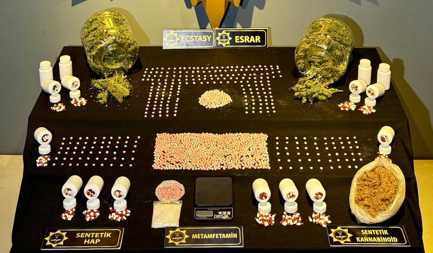 Malatya'da Uyuşturucu Operasyonunda 5 Şüpheli Tutuklandı