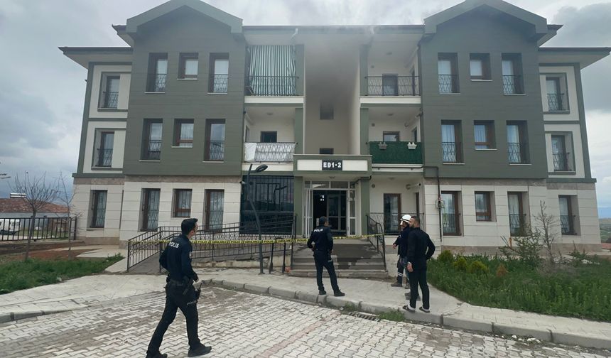 Melekbaba Mahallesi'nde TOKİ Konutlarında Yangın Paniği