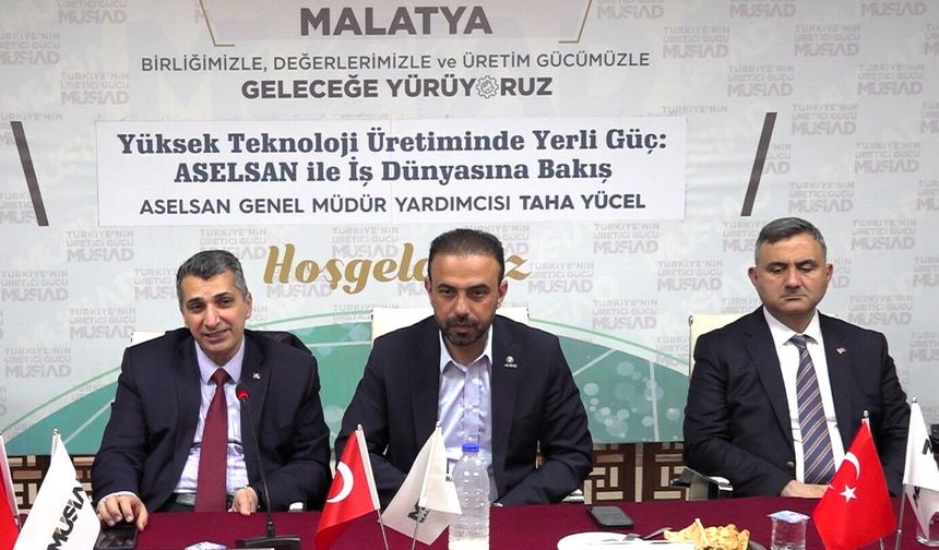 MÜSİAD'a Konuk Olan Yücel: 'Malatya'da ASELSAN Ekosistemi Kuruyoruz'