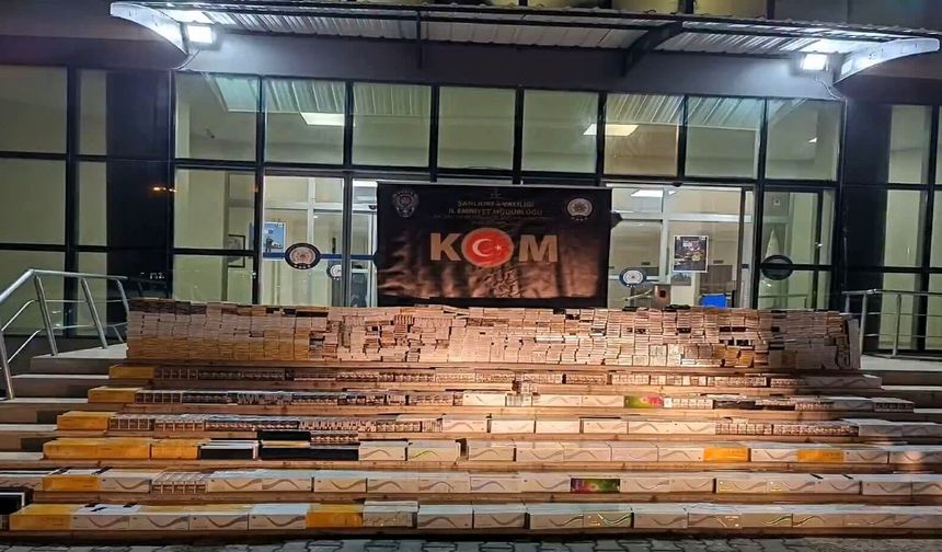 Şanlıurfa'da Kaçakçılık Operasyonu: 2,7 Milyon TL Değerinde Ürün Ele Geçirildi