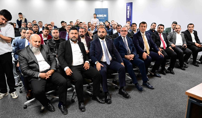 ASKON Malatya'da Yeni Dönem: Apak: 'Malatya İçin Birlikte Üreteceğiz'