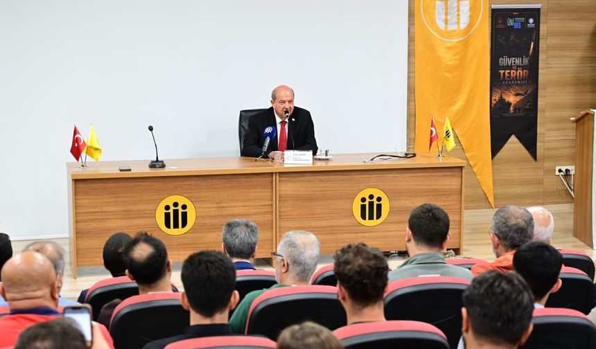 Ersin Tatar: 'Kıbrıs Türk Halkı Egemenlik Hakkına Sahiptir'