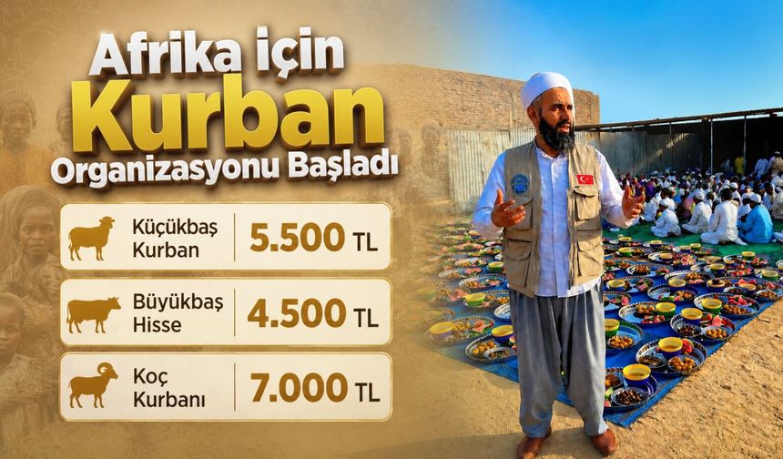 Hayır Kervanları Derneği 2026 Kurban Bağışı Fiyatlarını Açıkladı