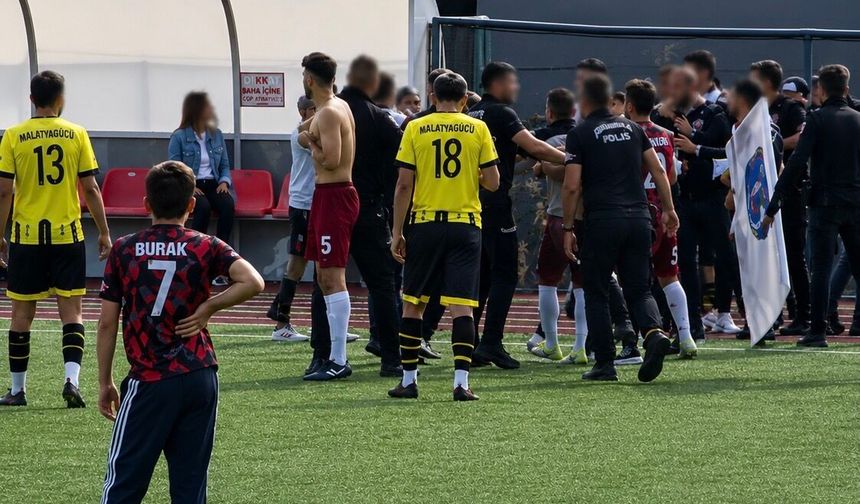 Malatya 2. Amatör Kümede Olaylı Maç
