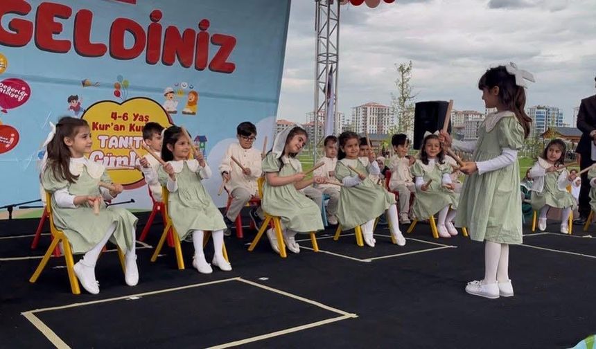 Malatya'da 4-6 Yaş Kur'an Kursları Tanıtım Günleri Başladı