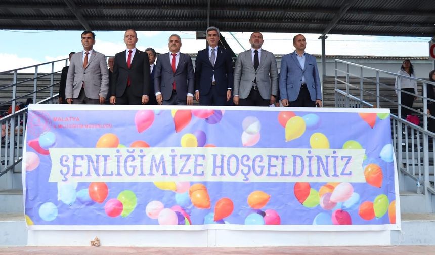 Malatya'da Geleneksel Çocuk Oyunları Şenliği Coşkusu