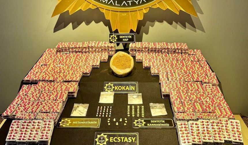 Malatya'da Torbacı Operasyonu: 10 Gözaltı