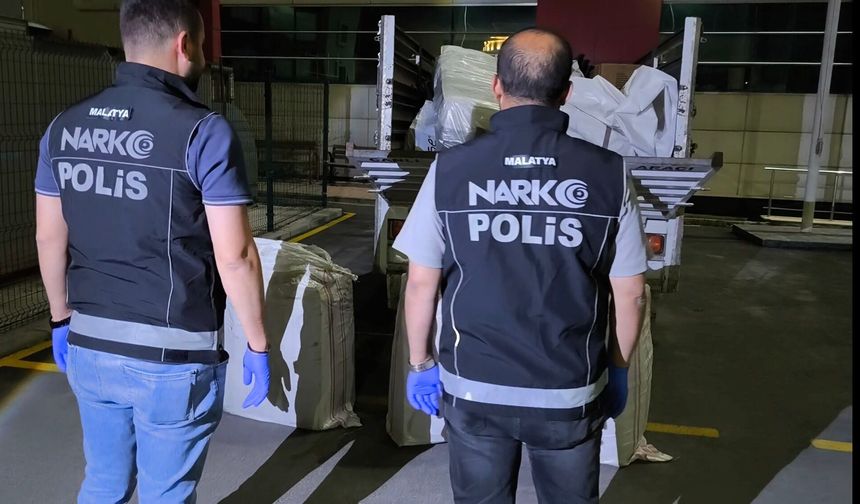 Malatya'da Zehir Sevkiyatına Darbe