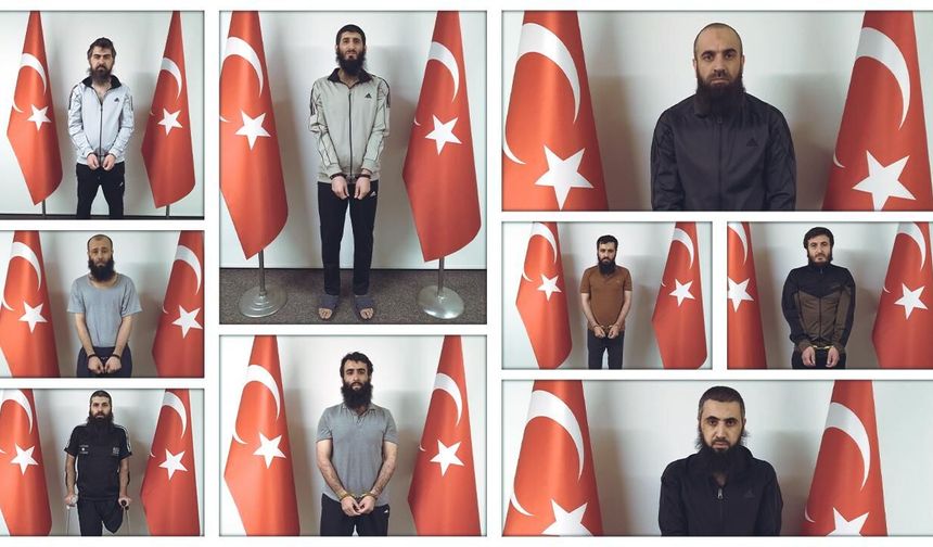 MİT'ten Sınır Ötesinde Kritik Operasyon: Kırmızı Bültenle Aranan 10 DEAŞ'lı Yakalandı