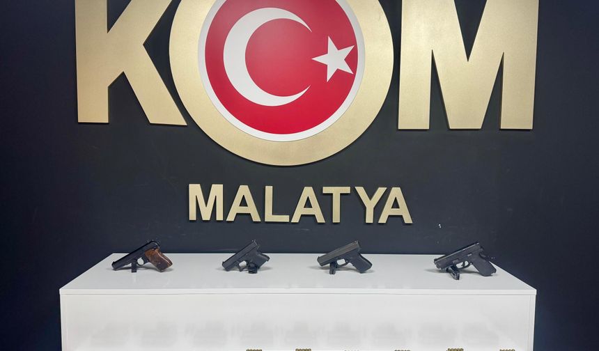 Pütürge'de Silah Operasyonu: 1 Tutuklama
