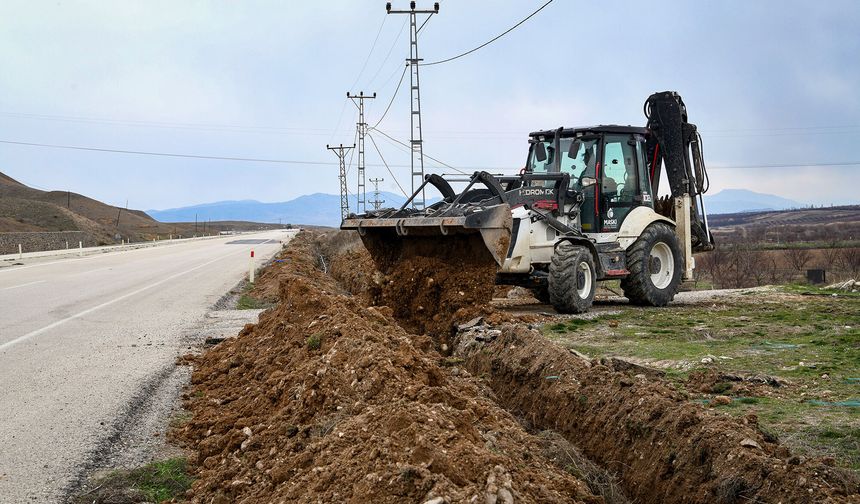 Yazıhan Boyaca ve Cendere Mahalleleri İçme Suyu Hattı Yenilendi