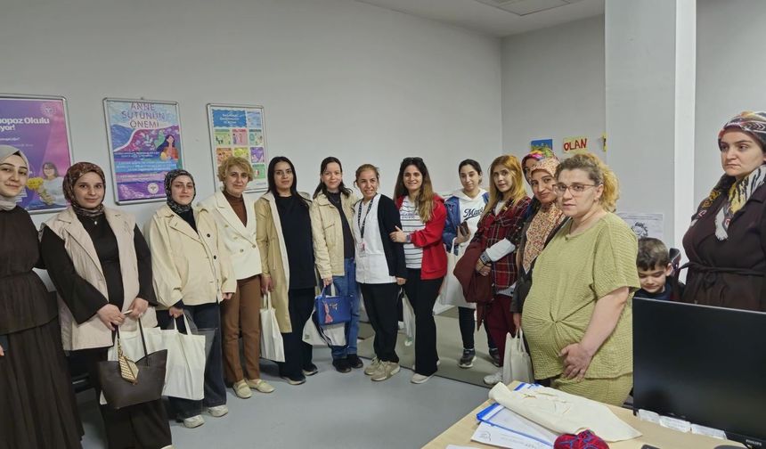 Yeşilyurt'ta Gebe Okulu Eğitimi: Anne Adaylarına Doğum ve Emzirme Bilgilendirmesi