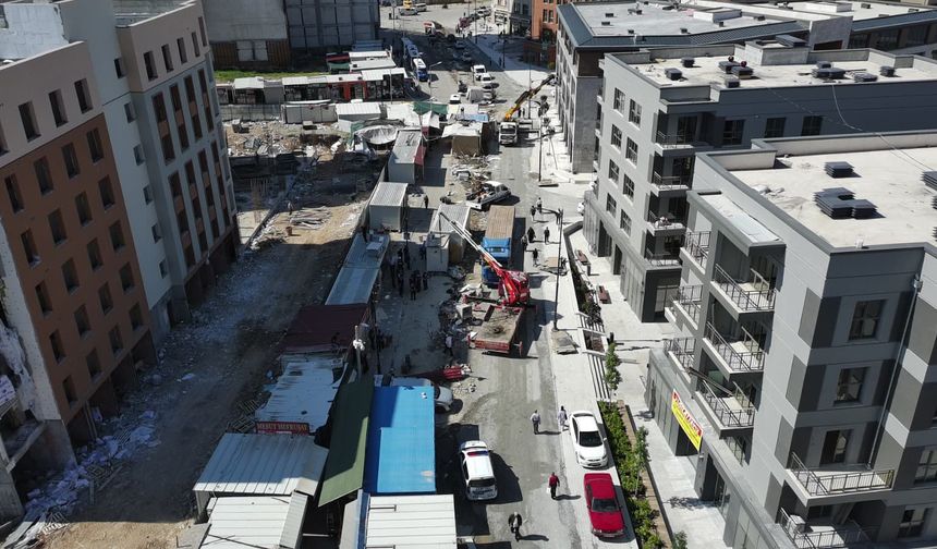 Akpınar'da Konteyner Dönemi Sona Eriyor