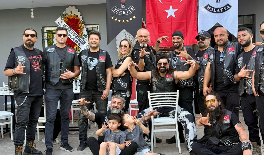 Anadolu Kartalları Chopper Kulübü Malatya'da Teşkilatlandı