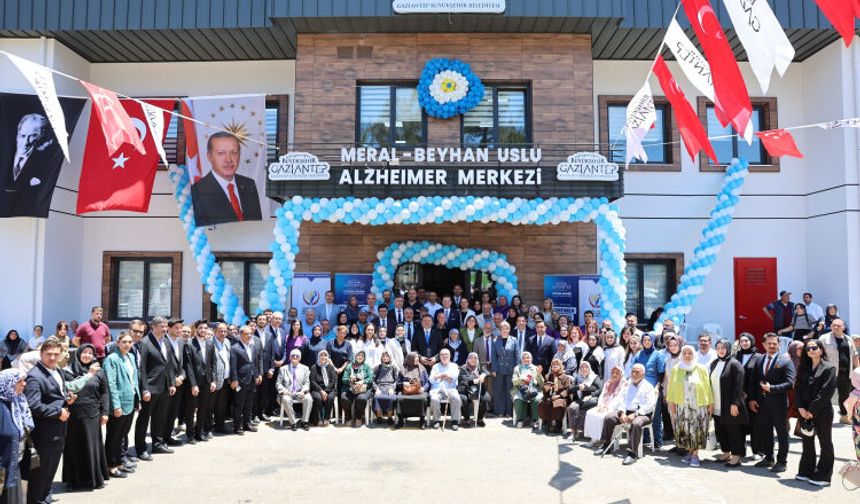 Gaziantep'te Dev Sağlık Yatırımı: Meral-Beyhan Uslu Alzheimer Merkezi Açıldı