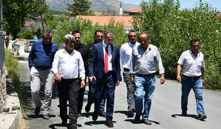 Karademir Doğanşehir'de Muhtarlarla Buluştu: 'Sorunları İlgili Mercilere Taşıyacağız'