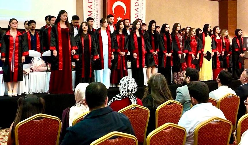 Malatya Doğa Koleji'nde Mezuniyet Coşkusu: Geleceğin Liderleri Uğurlandı