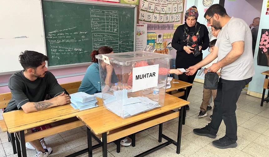 Malatya'da 3 Mahallede Seçim Heyecanı