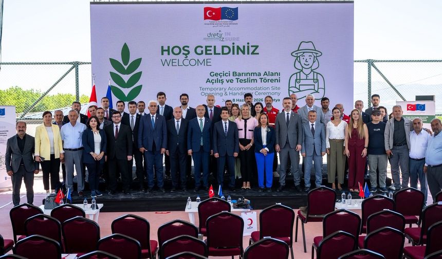 Malatya'da Tarım İşçileri İçin Modern Barınma Tesisi Açıldı