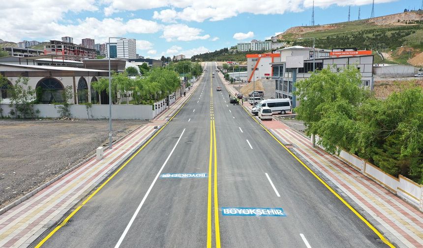 Orduzu'da Hanbeyoğlu Caddesi Yenilenen Yüzüyle Hizmete Açıldı