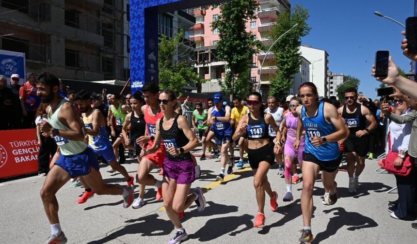 Uluslararası Arslantepe Yarı Maratonu'na Yoğun İlgi