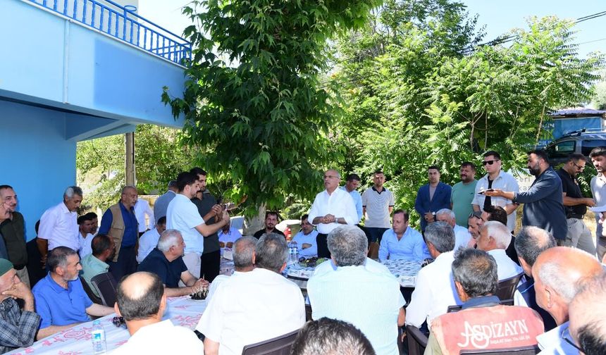 Başkan Sami Er 'Kırsalı İhmal Etmeden Malatya'yı Geleceğe Hazırlıyoruz'