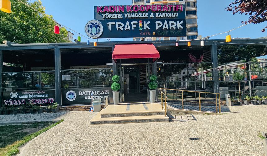 Battalgazi Belediyesi Kadın Kooperatifi Trafik Park'ta Hizmete Başladı