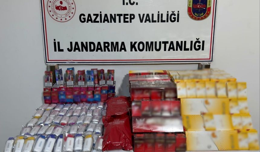 Gaziantep'te Kaçakçılık Operasyonu: 3 Şüpheli Yakalandı