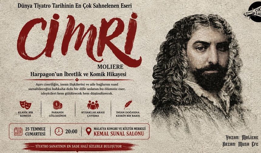 Harpagon'un İbretlik ve Komik Hikayesi Sahneye Taşınıyor