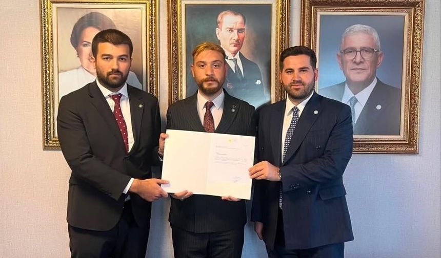İYİ Parti Malatya Gençlik Kolları Başkanlığına Mahmut Lider Şentürk Atandı