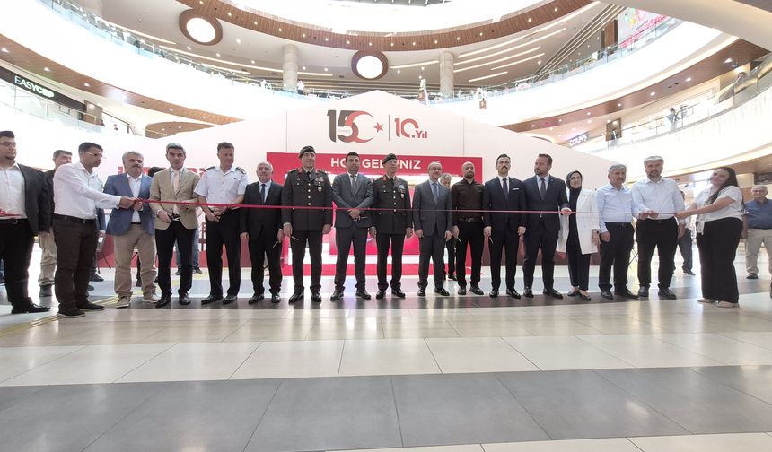 Malatya'da 15 Temmuz Anma Etkinlikleri Fotoğraf Sergisiyle Başladı