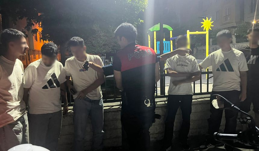 Malatya'da Park ve Bahçelerde Denetim: Aranan Şahıs Yakalandı