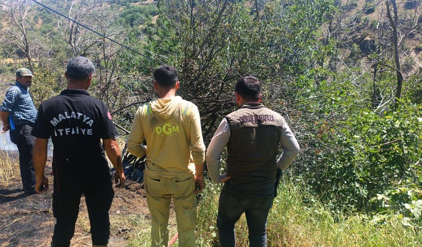 Malatya'da Peş Peşe Yangınlar: Ekipler Birçok Noktada Seferber Oldu